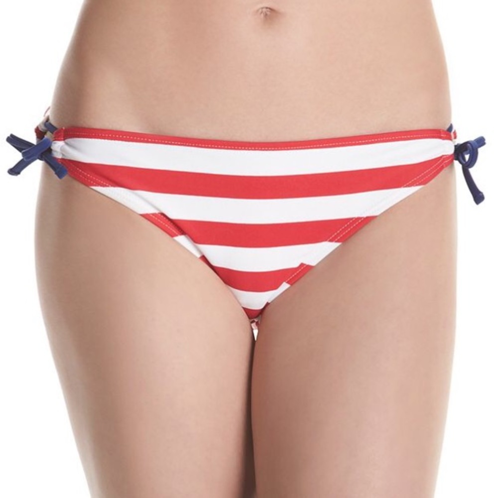 Red/White/Blue Stripe Swim Bottoms
